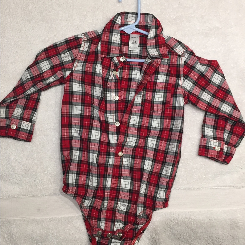 Carter’s button down button up shirt! Adorable